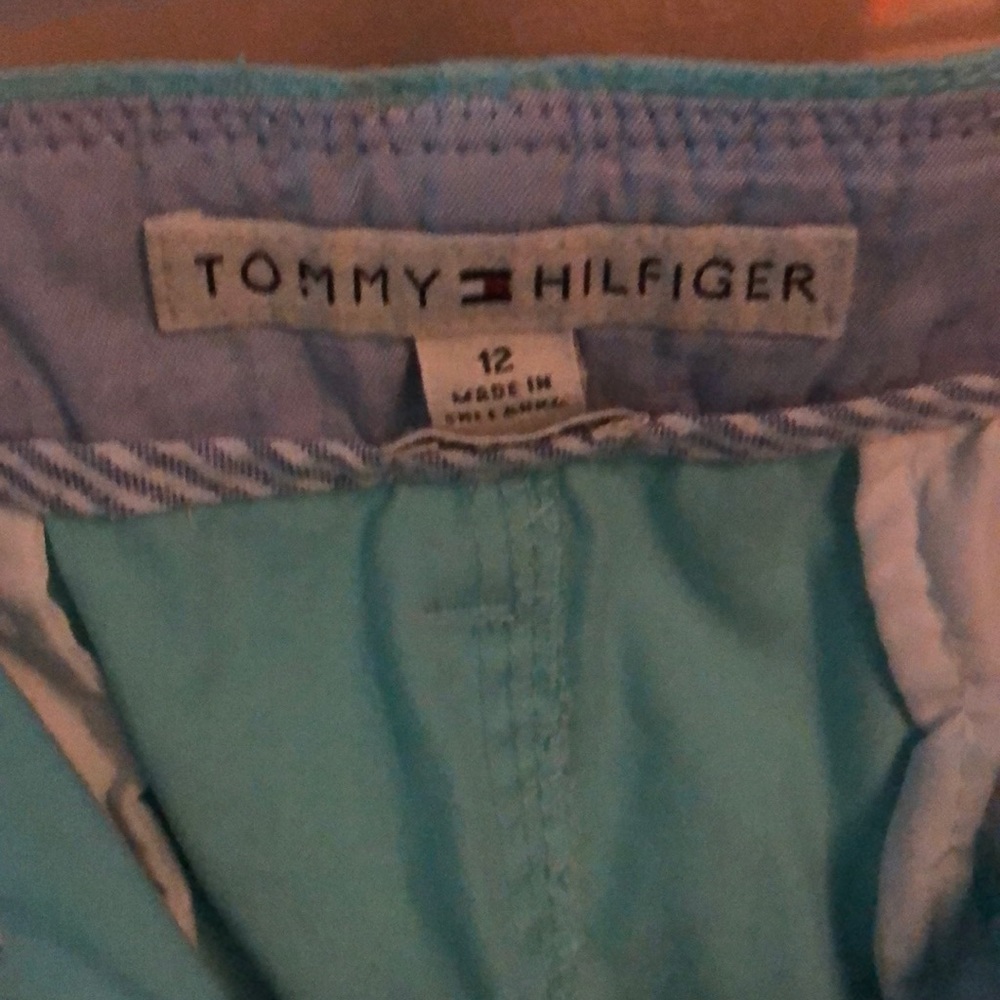 Summer blue capris